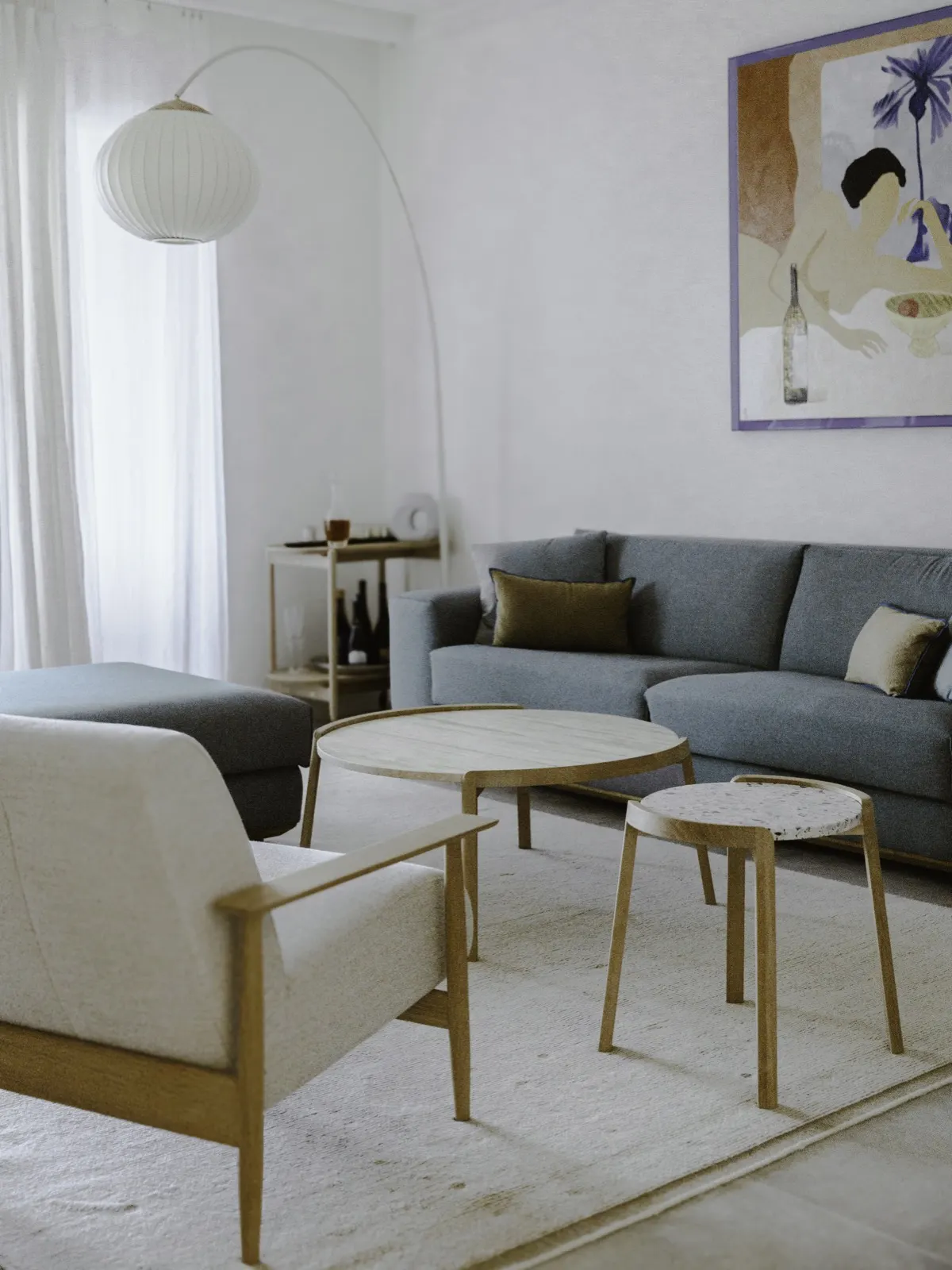 Garden apartment, 6